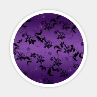 Purple flowers Magnet